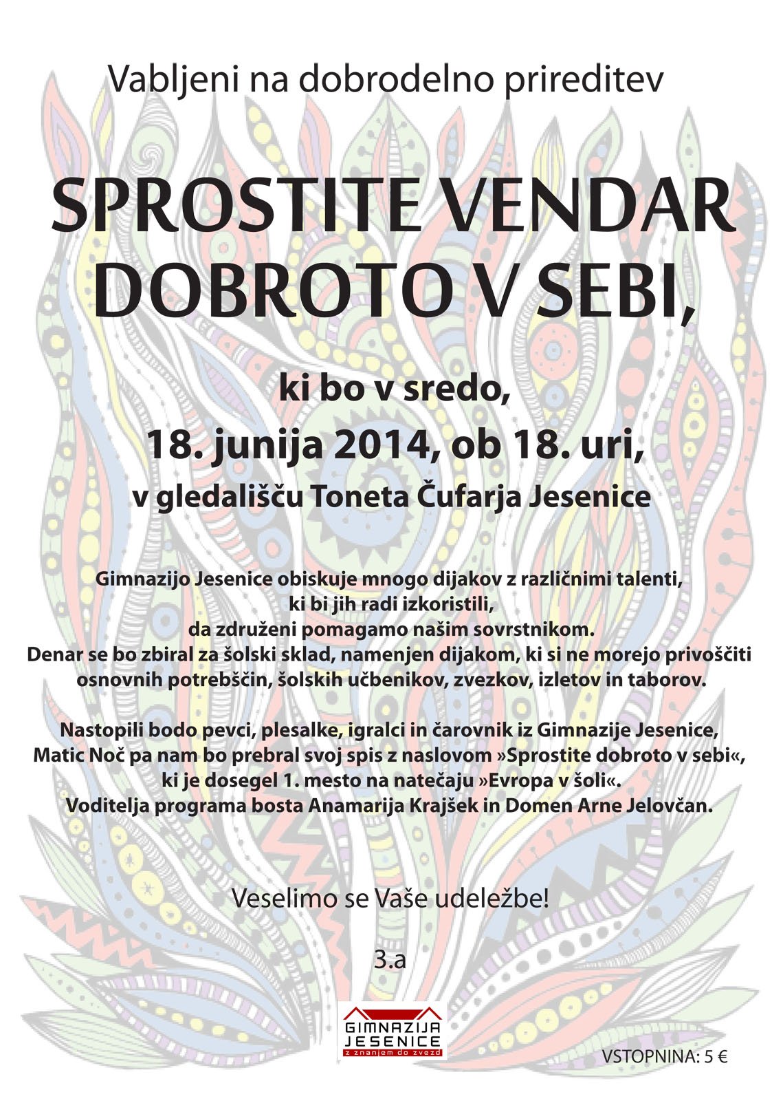 Sprostite vendar dobroto v sebi