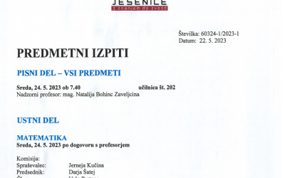 Predmetni izpiti
