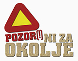 Pozor(!) ni za okolje