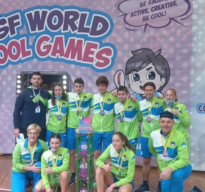 Slovenska šolska reprezentanca na ISF Cool Games v Kijevu osvojila PRVO MESTO!!