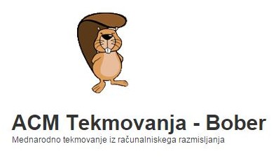 UVRSTITVE – TEKMOVANJE BOBER