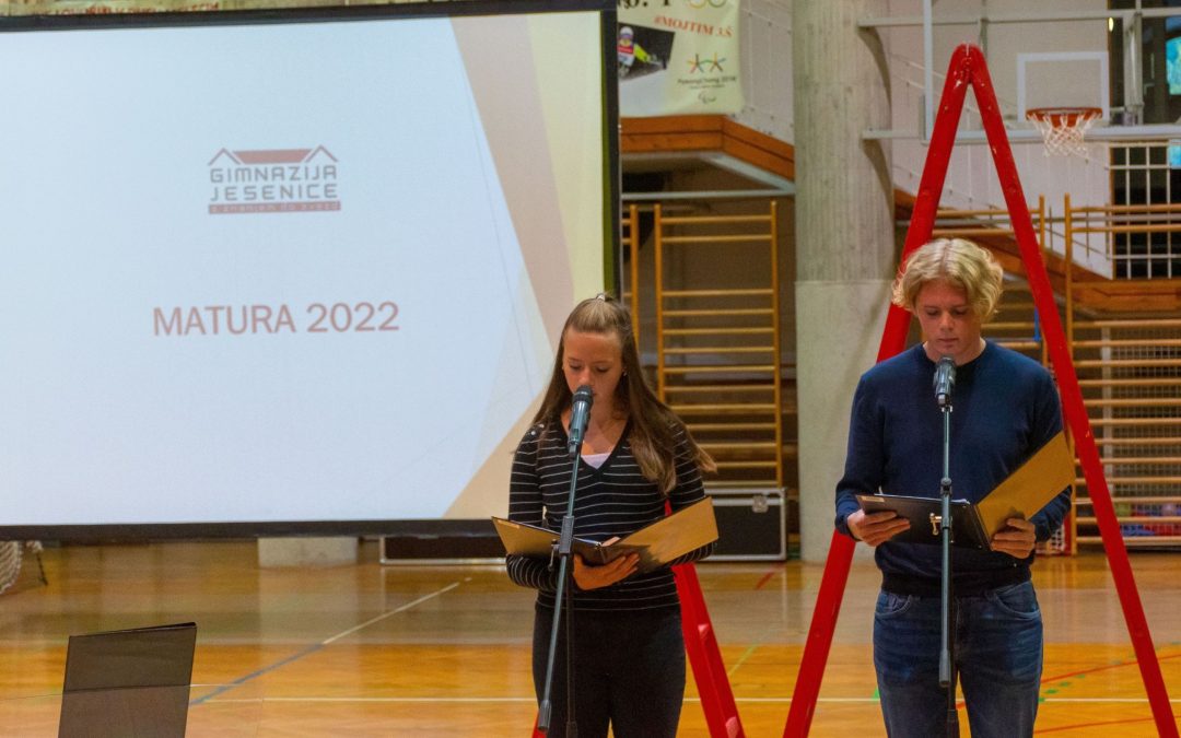 Svečani sprejem maturantov generacije 2021/22