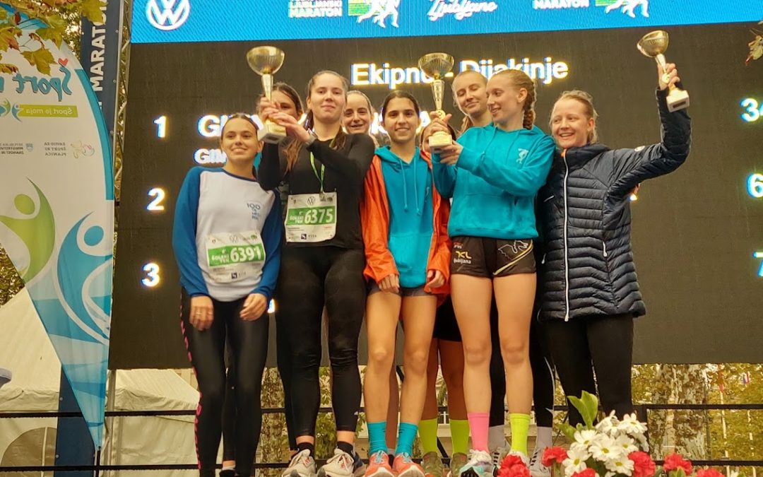 USPEH NAŠIH DIJAKINJ IN DIJAKOV NA LJUBLJANSKEM MARATONU