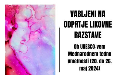 Mednarodni teden umetnosti – likovna razstava