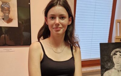 Uspeh dijakinj na 4. Likovnem natečaju Branka Čušina
